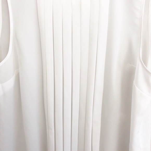 Michael Michael Kors | Sleeveless White Blouse - Picture 7 of 7